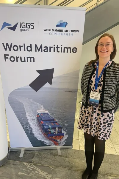 Sarah Leonard at World Maritime Forum: Copenhagen