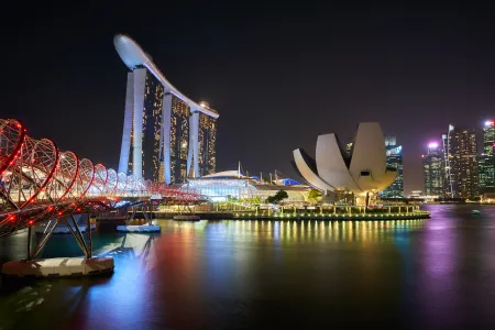 marina bay sands, Singapore